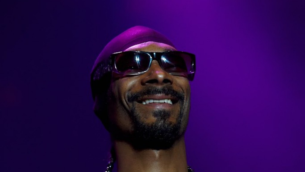 Snoop Dogg가 대마초를 피운 기간